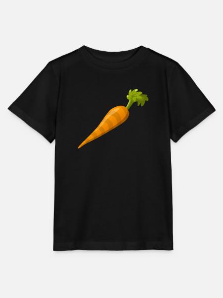 Karotte! - Stanley/Stella Kinder T-Shirt MINI CREATOR - Schwarz