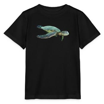 turtle schildkroete tiere animals6 - Stanley/Stella Kinder T-Shirt MINI CREATOR  - Schwarz - Vorne - Mikhail (115cm)