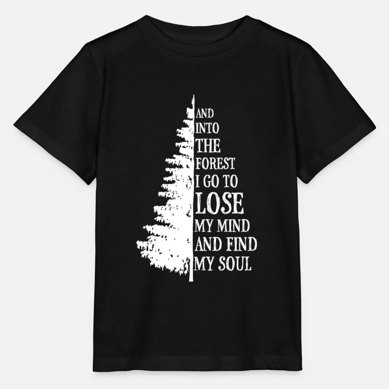 Forest - Stanley/Stella Kinder T-Shirt MINI CREATOR - Schwarz