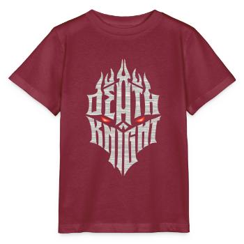 Death knight - Stanley/Stella MINI CREATOR Kids’ T-Shirt - burgundy - Front - Kain (125cm)