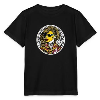 summer look - Stanley/Stella MINI CREATOR Kids’ T-Shirt - black - Front - Mikhail (115cm)