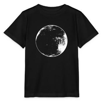 full moon - Stanley/Stella MINI CREATOR Kids’ T-Shirt - black - Front - Mikhail (115cm)