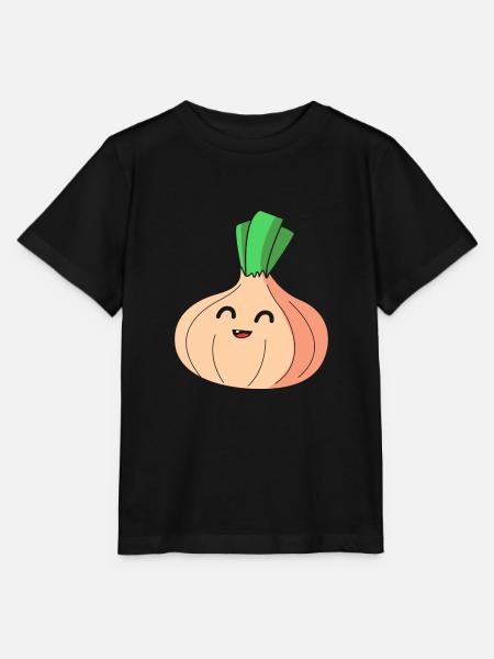 Zwiebel - Stanley/Stella Kinder T-Shirt MINI CREATOR - Schwarz