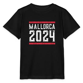 Jours fériés à Majorque 2024 - T-shirt bio MINI CREATOR Stanley/Stella Enfant - noir - Devant - Mikhail (115cm)