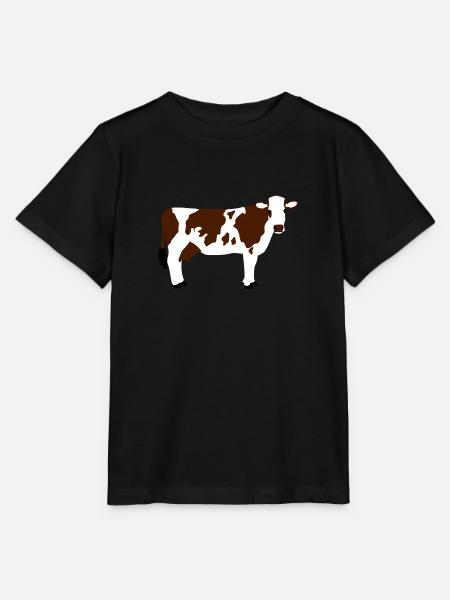 Vache 3 - T-shirt bio MINI CREATOR Stanley/Stella Enfant - noir