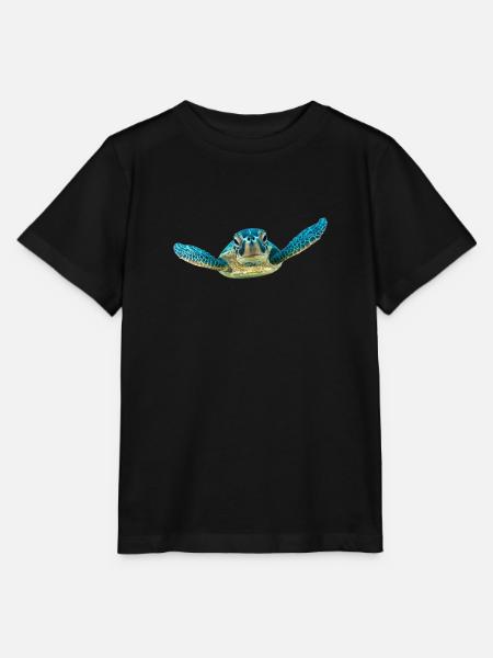 turtle schildkroete tiere animals10 - Stanley/Stella Kinder T-Shirt MINI CREATOR  - Schwarz