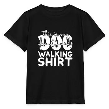 Hund Haustier - Stanley/Stella Kinder T-Shirt MINI CREATOR  - Schwarz - Vorne - Mikhail (115cm)