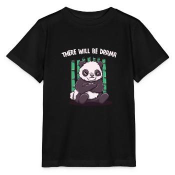 It will be dramatic, funny, sarcastic humor -Sat - Stanley/Stella MINI CREATOR Kids’ T-Shirt - black - Front - Mikhail (115cm)