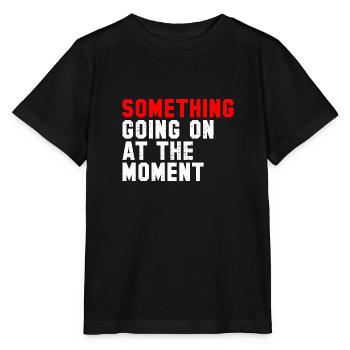 Quelque chose se passe en ce moment - T-shirt bio MINI CREATOR Stanley/Stella Enfant - noir - Devant - Mikhail (115cm)