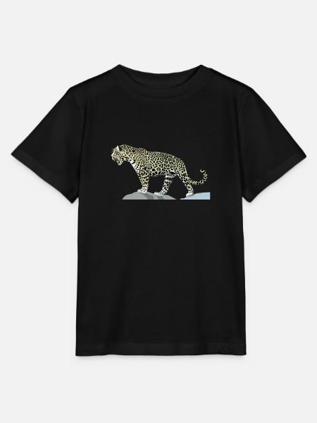Jaguar - Stanley/Stella Kinder T-Shirt MINI CREATOR - Schwarz