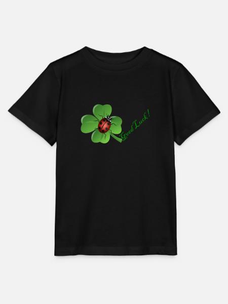 Bonne chance - T-shirt bio MINI CREATOR Stanley/Stella Enfant - noir