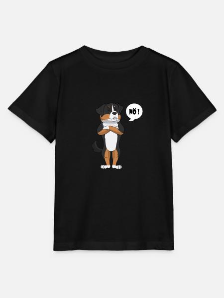 Berner Sennenhund Nö - Berner Sennenhund - Stanley/Stella Kinder T-Shirt MINI CREATOR  - Schwarz