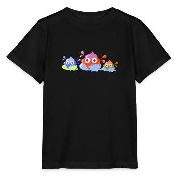 Colorful shit,shit , family,pastel - Stanley/Stella MINI CREATOR Kids’ T-Shirt - black - Front - Mikhail (115cm)