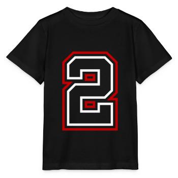 2 Numéro de numéro - T-shirt bio MINI CREATOR Stanley/Stella Enfant - noir - Devant - Mikhail (115cm)
