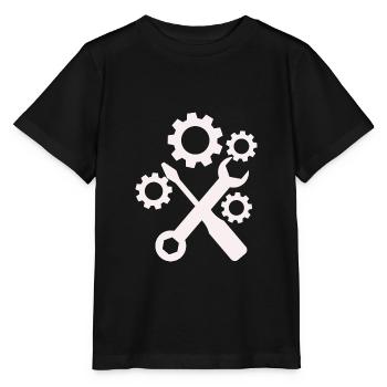 Outil - Tournevis Tournevis Amateur - T-shirt bio MINI CREATOR Stanley/Stella Enfant - noir - Devant - Mikhail (115cm)