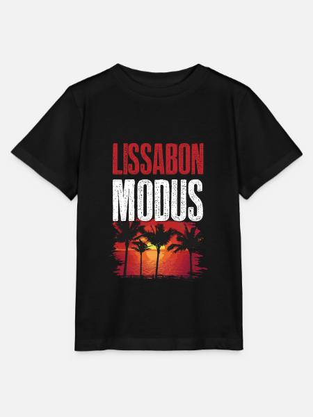 Lissabon Modus - Stanley/Stella Kinder T-Shirt MINI CREATOR  - Schwarz
