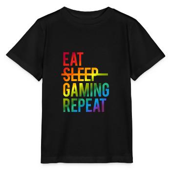 Gaming - T-shirt bio MINI CREATOR Stanley/Stella Enfant - noir - Devant - Mikhail (115cm)