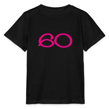 60. 60 ANS. 60e ANNIVERSAIRE. ANNIVERSAIRE 60 ANS. - T-shirt bio MINI CREATOR Stanley/Stella Enfant - noir - Devant - Mikhail (115cm)