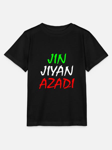 Women life freedom jin jiyan azadi - Stanley/Stella T-shirt MINI CREATOR til børn - sort