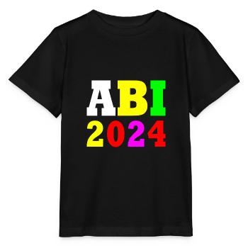 Abi 2024 - Stanley/Stella Kinder T-Shirt MINI CREATOR  - Schwarz - Vorne - Mikhail (115cm)