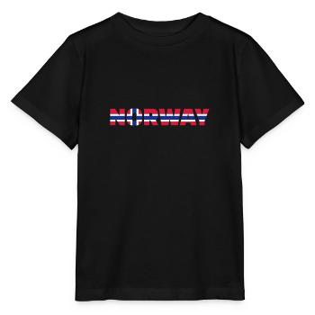 Norwegen - Stanley/Stella Kinder T-Shirt MINI CREATOR  - Schwarz - Vorne - Mikhail (115cm)
