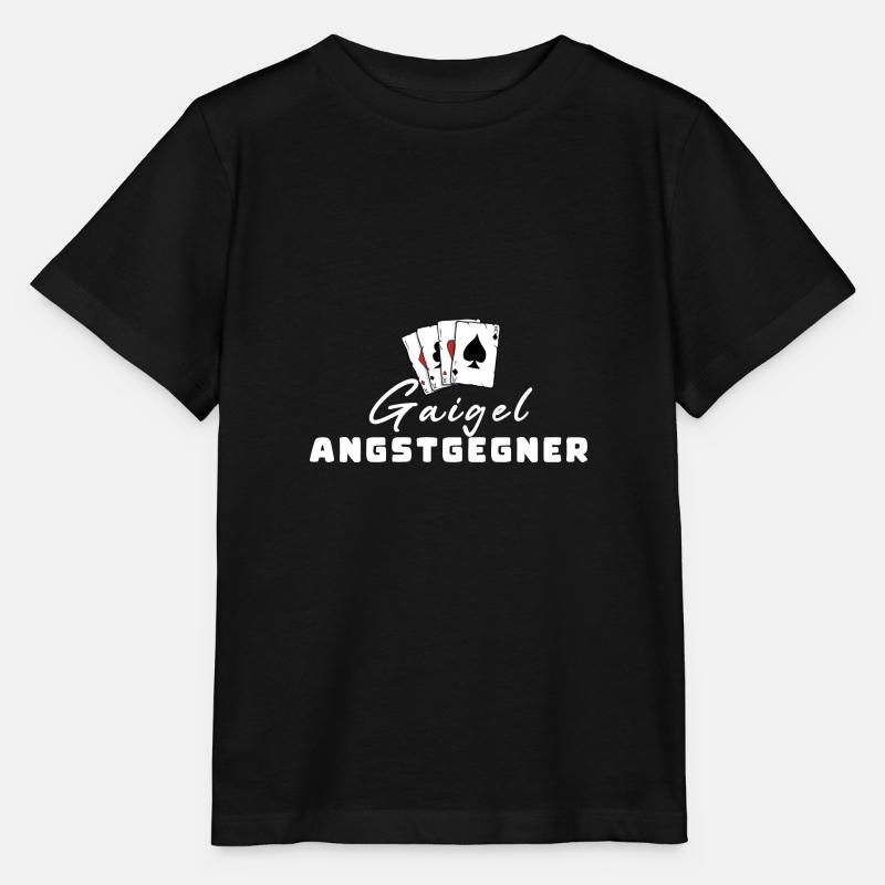 Gaigel Angstgegner - Stanley/Stella Kinder T-Shirt MINI CREATOR  - Schwarz