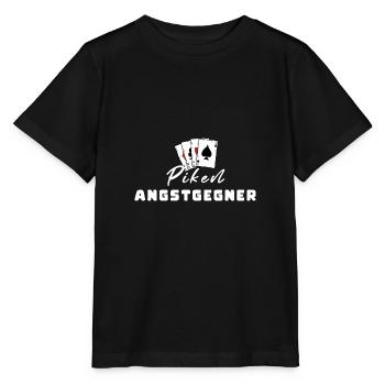 Piken Angstgegner - Stanley/Stella Kinder T-Shirt MINI CREATOR  - Schwarz - Vorne - Mikhail (115cm)