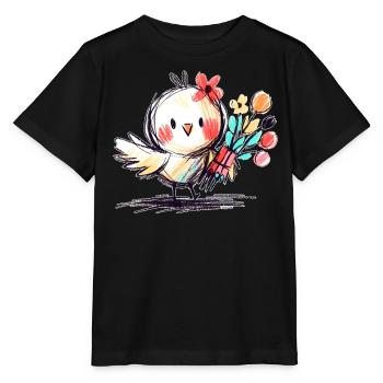 Birdie - Stanley/Stella MINI CREATOR Kids’ T-Shirt - black - Front - Mikhail (115cm)