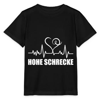 Heartbeat Hohe Schrecke - Stanley/Stella Kinder T-Shirt MINI CREATOR  - Schwarz - Vorne - Mikhail (115cm)