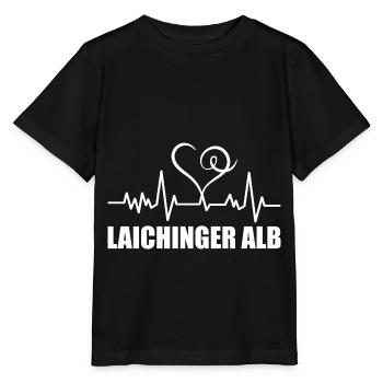 Heartbeat Laichinger Alb - Stanley/Stella Kinder T-Shirt MINI CREATOR  - Schwarz - Vorne - Mikhail (115cm)