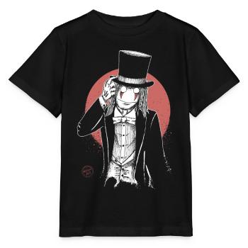 Spooky guy - Stanley/Stella MINI CREATOR Kids’ T-Shirt - black - Front - Mikhail (115cm)