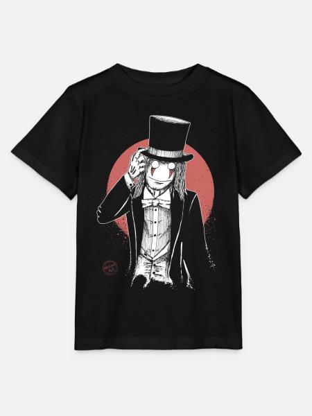 Spooky guy - Stanley/Stella Kinder T-Shirt MINI CREATOR - Schwarz