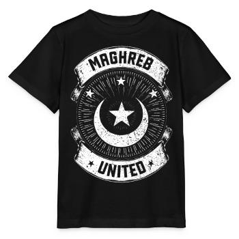 Maghreb ♥ Maghreb United - T-shirt bio MINI CREATOR Stanley/Stella Enfant - noir - Devant - Mikhail (115cm)