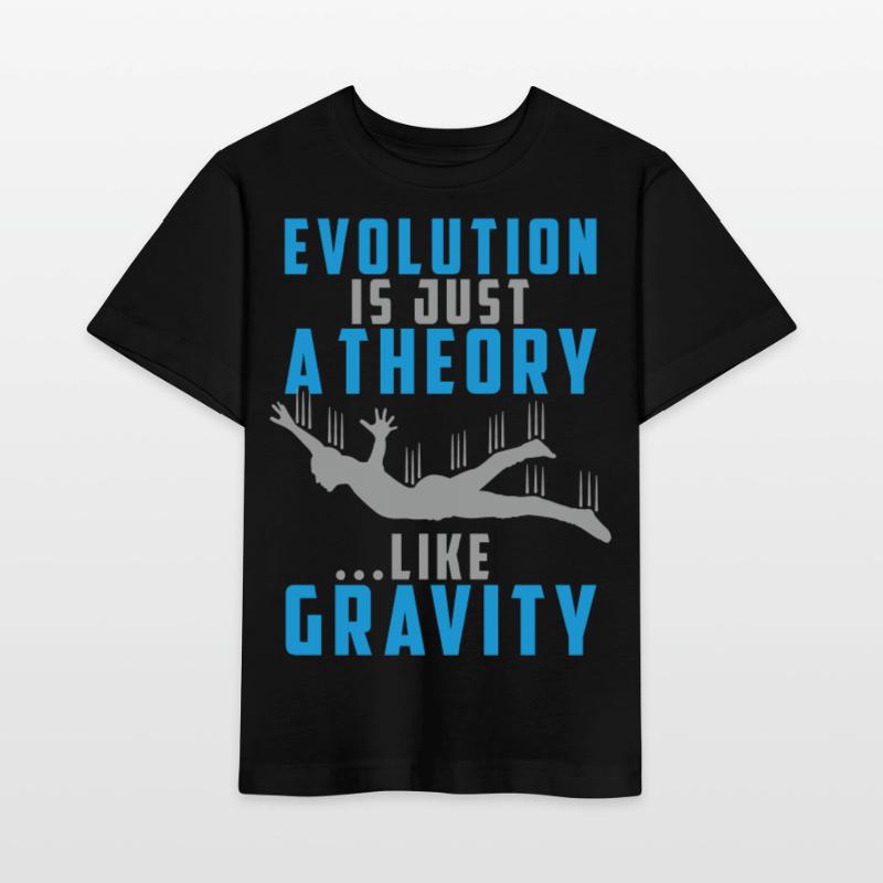Evolution is a Theory like Gravity Stanley/Stella Kinder T-Shirt MINI CREATOR 