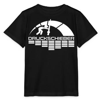 Druckschieber Arc Logo - Stanley/Stella Kinder T-Shirt MINI CREATOR  - Schwarz - Vorne - Mikhail (115cm)