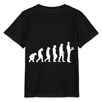 Evolution Kellner - Stanley/Stella Kinder T-Shirt MINI CREATOR  - Schwarz - Vorne - Mikhail (115cm)