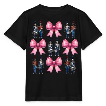 Coquette arc fanfare musicien fille - T-shirt bio MINI CREATOR Stanley/Stella Enfant - noir - Devant - Mikhail (115cm)