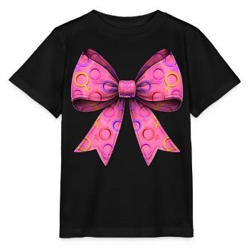 Nœud coquet Symbole féministe Féminisme - T-shirt bio MINI CREATOR Stanley/Stella Enfant - noir - Devant - Mikhail (115cm)