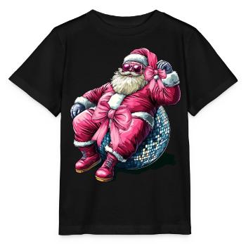 Noeud Coquet Père Noël - T-shirt bio MINI CREATOR Stanley/Stella Enfant - noir - Devant - Mikhail (115cm)