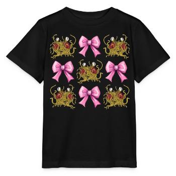 Arc Coquette Monstre Spaghetti Volant - T-shirt bio MINI CREATOR Stanley/Stella Enfant - noir - Devant - Mikhail (115cm)