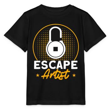 Schlösser knacken Entfesselungskünstler Geschenk - Stanley/Stella Kinder T-Shirt MINI CREATOR  - Schwarz - Vorne - Mikhail (115cm)