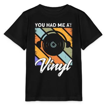 Record LP Collector Record Collector - Stanley/Stella MINI CREATOR Kids’ T-Shirt - black - Front - Mikhail (115cm)