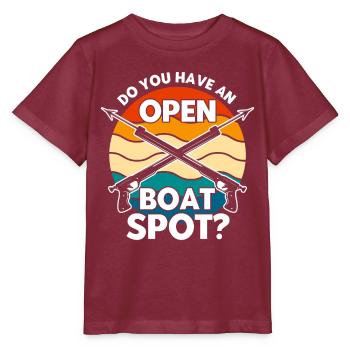 Spearfisher Open Boots Spot Cadeau - T-shirt bio MINI CREATOR Stanley/Stella Enfant - bordeaux - Devant - Kain (125cm)