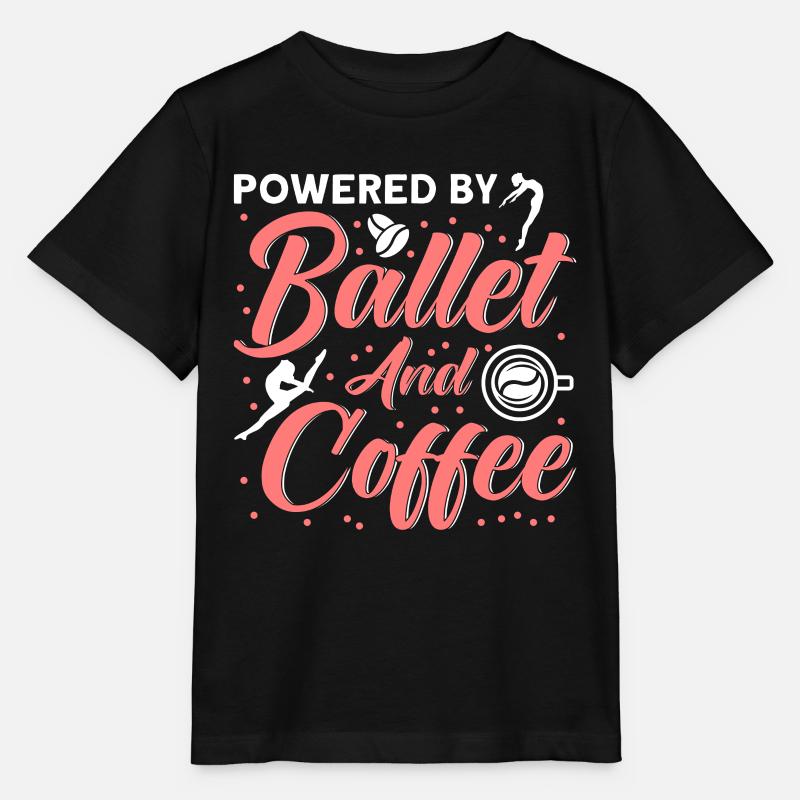 Ballett Tänzerin Ballett tanzen Ballett Mädchen - Stanley/Stella Kinder T-Shirt MINI CREATOR  - Schwarz