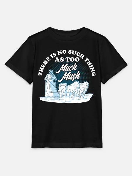 Sled Dog Racing Dog Sled Husky Owners - Stanley/Stella MINI CREATOR Kids’ T-Shirt - black