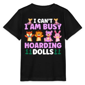 Sammeln Lustig Sammlung Geschenk - Stanley/Stella Kinder T-Shirt MINI CREATOR  - Schwarz - Vorne - Mikhail (115cm)