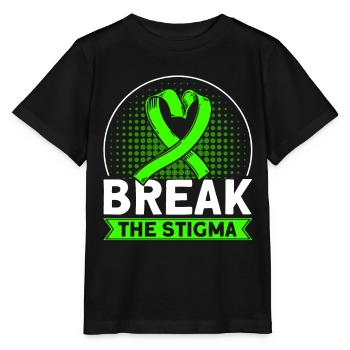 Bewusstsein für psychische Gesundheit Psychisches - Stanley/Stella Kinder T-Shirt MINI CREATOR  - Schwarz - Vorne - Mikhail (115cm)