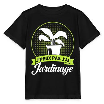 Hobbygärtner Schrebergarten Gärtner Geschenk - Stanley/Stella Kinder T-Shirt MINI CREATOR  - Schwarz - Vorne - Mikhail (115cm)