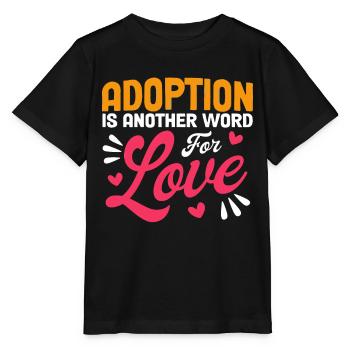 Adoptive parents Adoption of children Foster parents - Stanley/Stella MINI CREATOR Kids’ T-Shirt - black - Front - Mikhail (115cm)