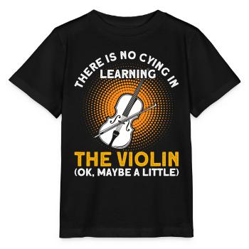 Violinist Orchestra-Violinist Violinist Gesche - Stanley/Stella MINI CREATOR Kids’ T-Shirt - black - Front - Mikhail (115cm)